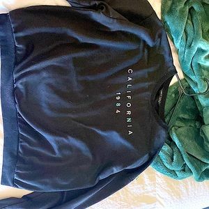 California black sweatshirt
